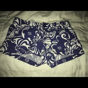 Blue and white Lilly Pulitzer shorts
